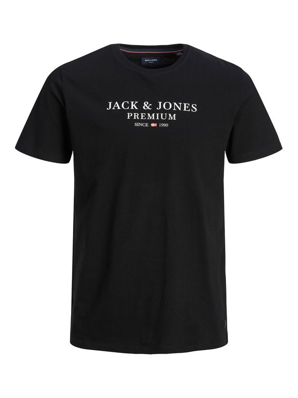 JACK & JONES JACK & JONES Majica 'ARCHIE'  crvena / crna / bijela