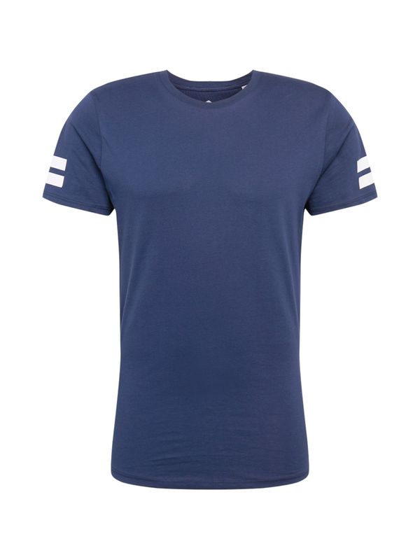 JACK & JONES JACK & JONES Majica 'Boro'  tamno plava / bijela