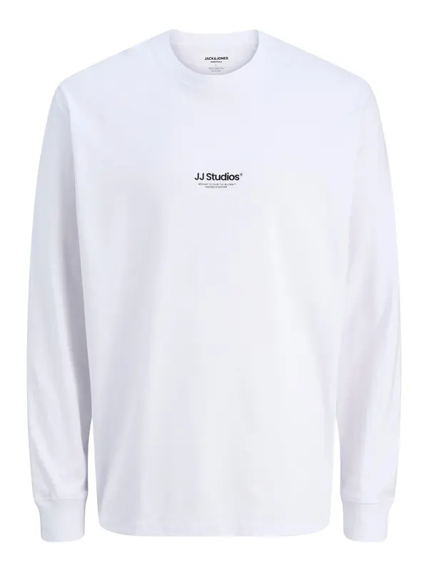 JACK & JONES JACK & JONES Majica  crna / bijela