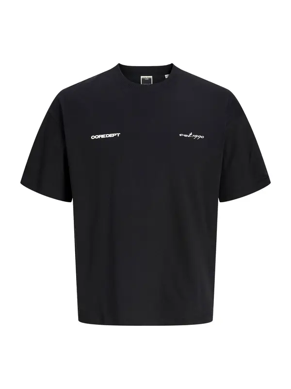 JACK & JONES JACK & JONES Majica 'JCOBIARRITZ'  svijetlosiva / crna / bijela