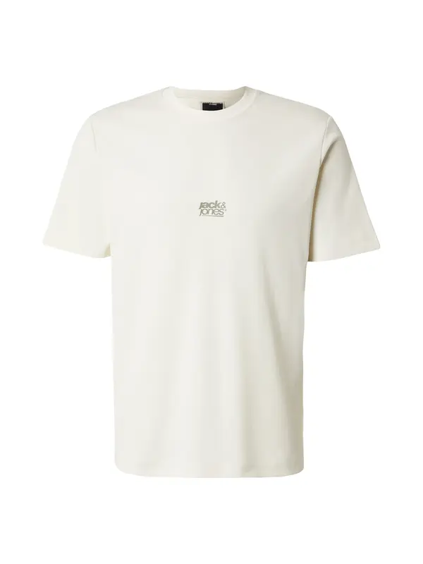 JACK & JONES JACK & JONES Majica 'JCOBREEZE'  bež siva / svijetlosiva / tamno zelena / prljavo bijela