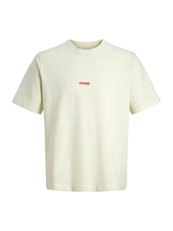 JACK & JONES JACK & JONES Majica 'JCOCLUB'  pastelno žuta / crvena
