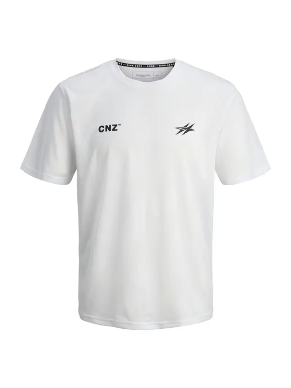 JACK & JONES JACK & JONES Majica 'JCOCNZ PARIS'  crna / bijela