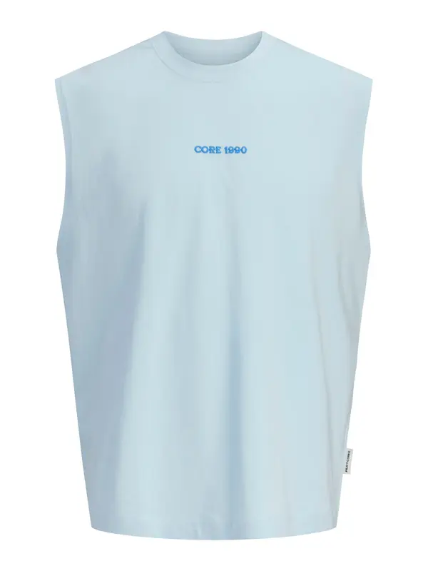 JACK & JONES JACK & JONES Majica 'JCOETERNA'  azur / svijetloplava / bijela