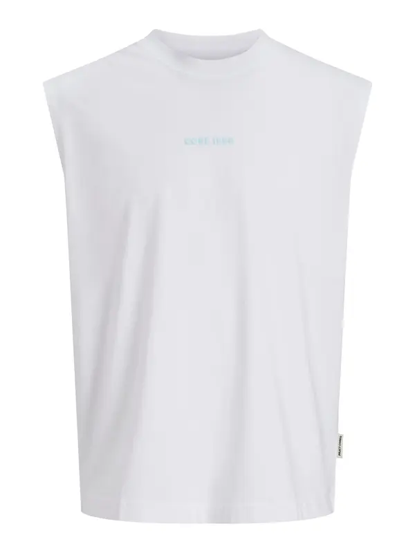 JACK & JONES JACK & JONES Majica 'JCOETERNA'  pastelno plava / crna / bijela