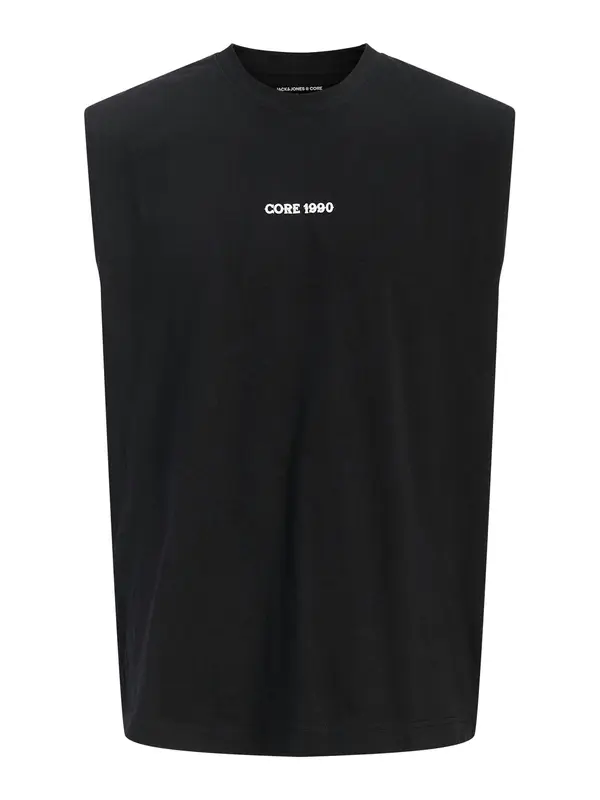 JACK & JONES JACK & JONES Majica 'JCOETERNA'  svijetlosiva / crna / bijela