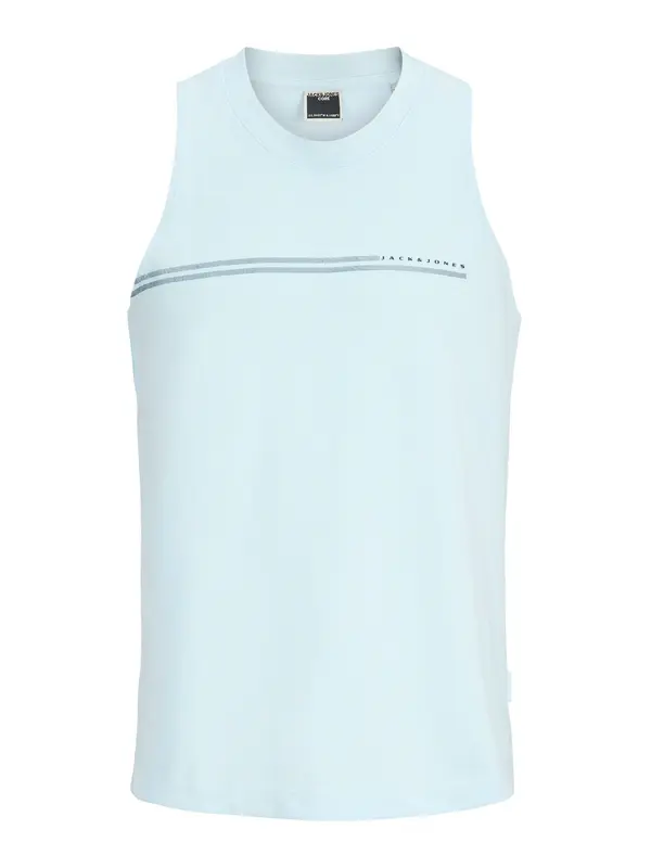 JACK & JONES JACK & JONES Majica 'JCOFUSION'  azur / crna