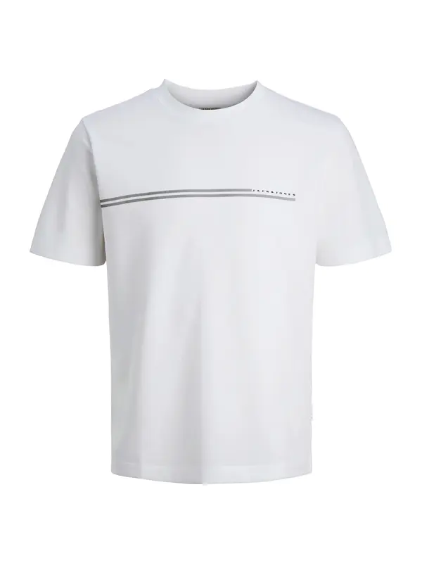 JACK & JONES JACK & JONES Majica 'JCOFUSION'  crna / bijela