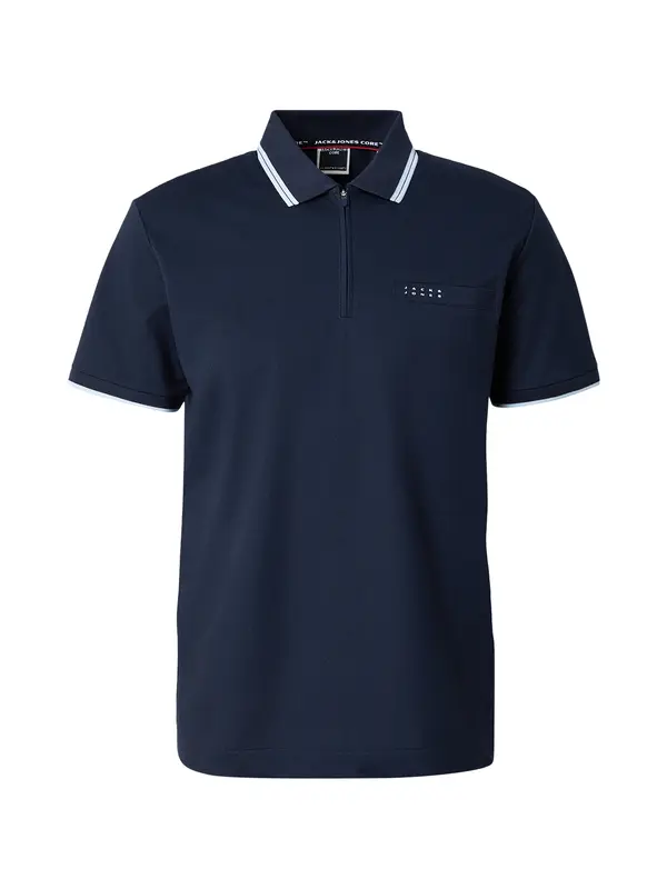 JACK & JONES JACK & JONES Majica 'JCOFUSION'  mornarsko plava / bijela