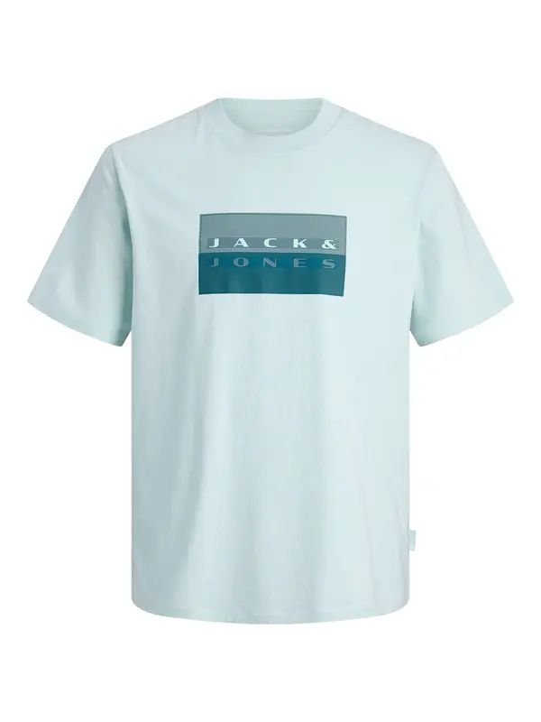 JACK & JONES JACK & JONES Majica 'JCOFusion'  plava / azur / pastelno plava / bijela