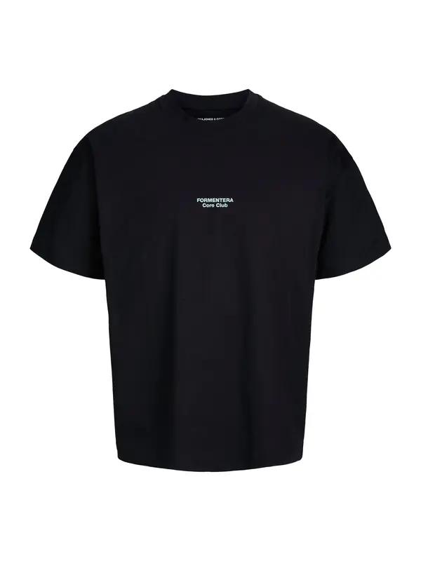 JACK & JONES JACK & JONES Majica 'JCOSOLANA'  plavi traper / crna / prljavo bijela