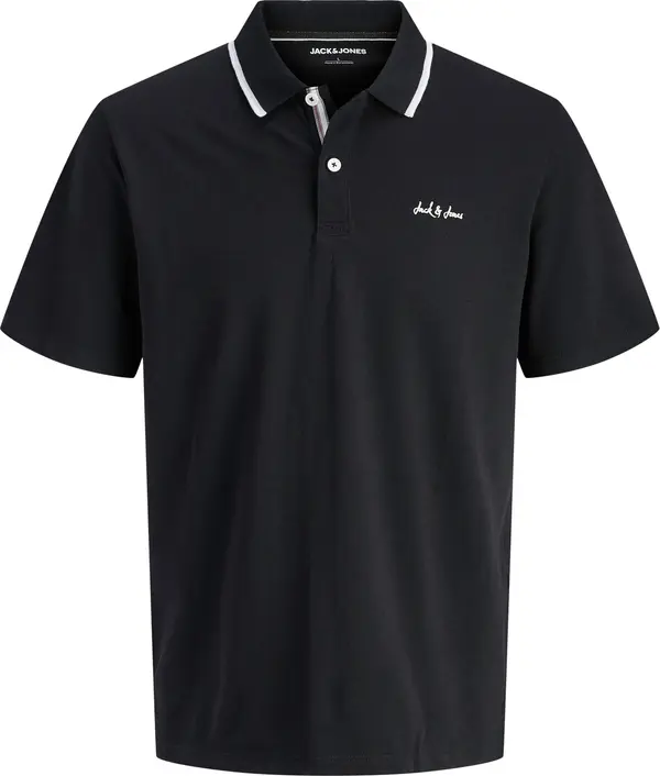 JACK & JONES JACK & JONES Majica 'JJBLAZE'  crna / bijela
