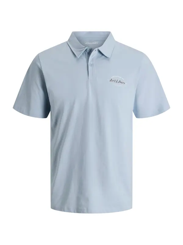 JACK & JONES JACK & JONES Majica 'JJBRANDON'  nebesko plava / crna / bijela