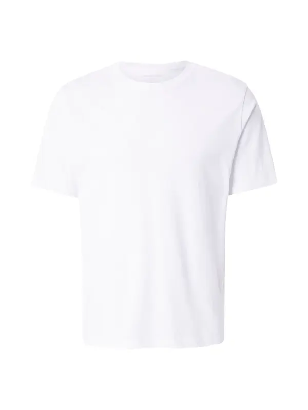 JACK & JONES JACK & JONES Majica 'JJCALM'  antracit siva / bijela