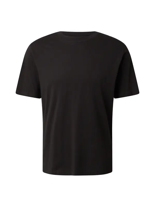 JACK & JONES JACK & JONES Majica 'JJCALM'  crna / bijela
