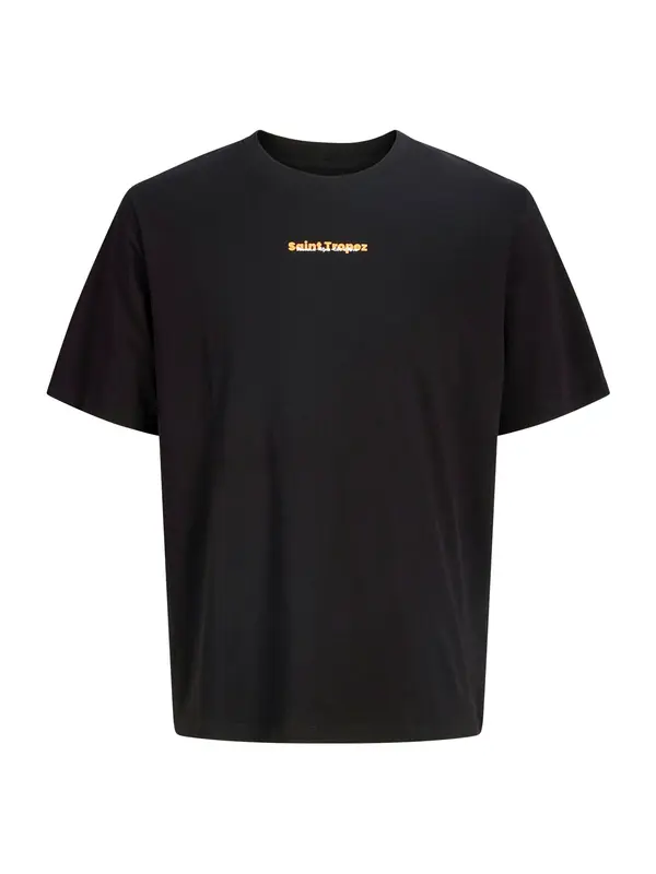 JACK & JONES JACK & JONES Majica 'JJCity'  pastelno plava / narančasta / crna / bijela