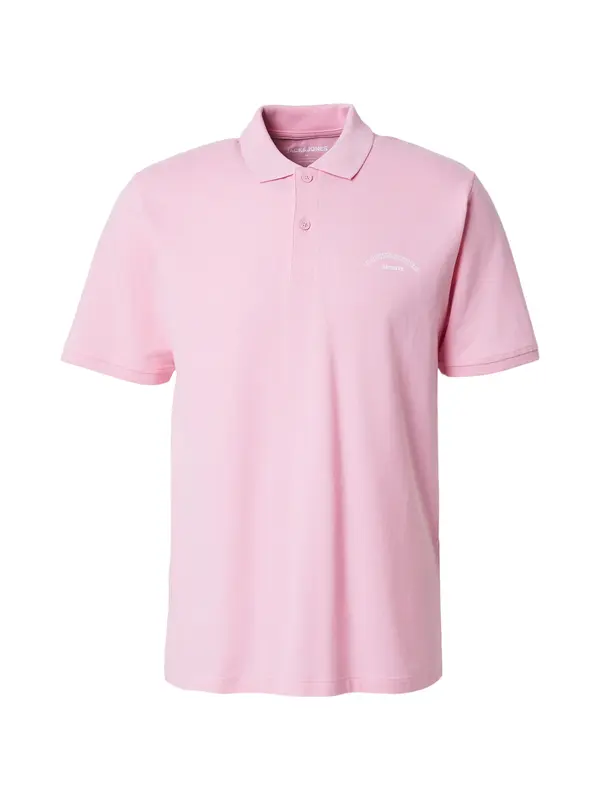 JACK & JONES JACK & JONES Majica 'JJCOLLEGE'  roza / bijela