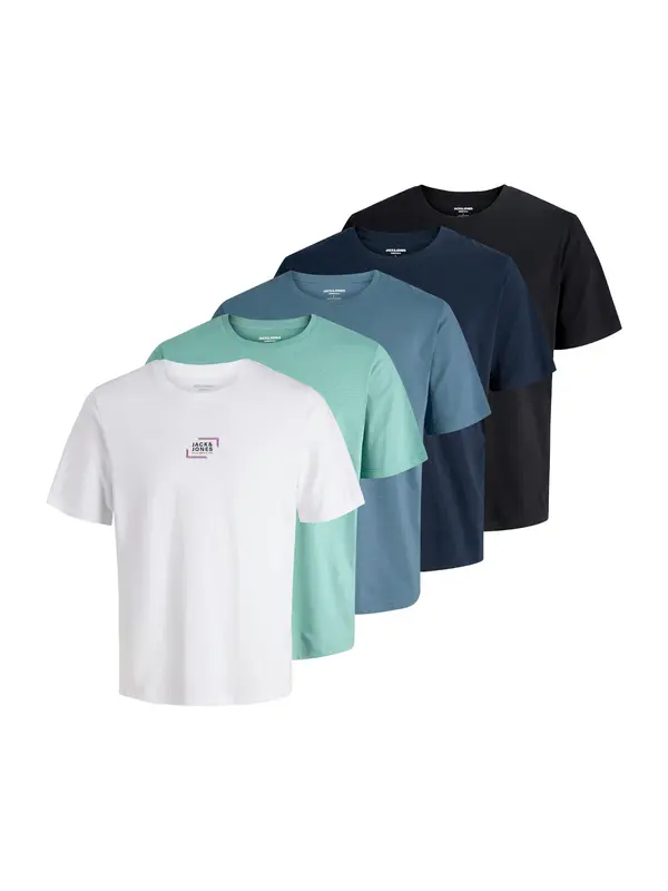 JACK & JONES JACK & JONES Majica 'JJCORP'  safirno plava / menta / crna / bijela