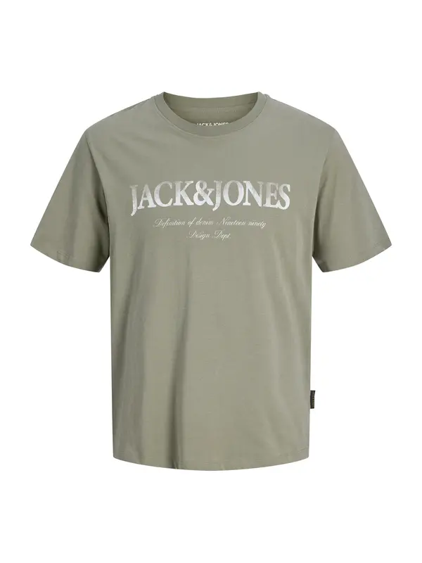 JACK & JONES JACK & JONES Majica 'JJDevin Daytona'  boja blata / bijela
