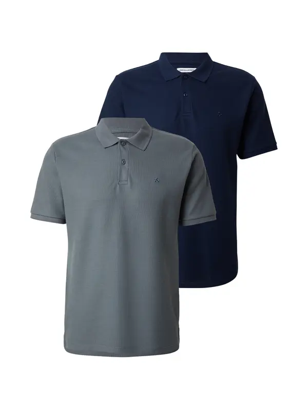 JACK & JONES JACK & JONES Majica 'JJEAUSTIN'  golublje plava / tamno plava
