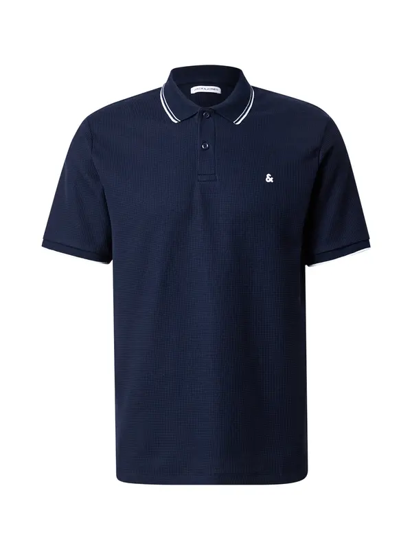JACK & JONES JACK & JONES Majica 'JJEAustin'  noćno plava / bijela