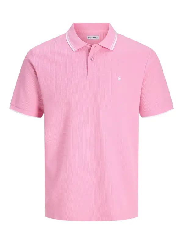 JACK & JONES JACK & JONES Majica 'JJEAustin'  svijetloroza / bijela
