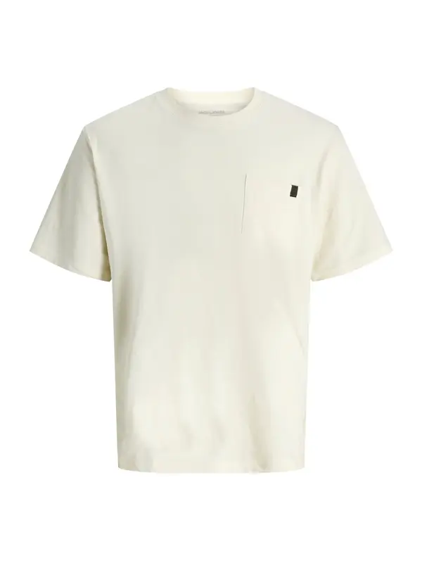 JACK & JONES JACK & JONES Majica 'JJEdover'  prljavo bijela