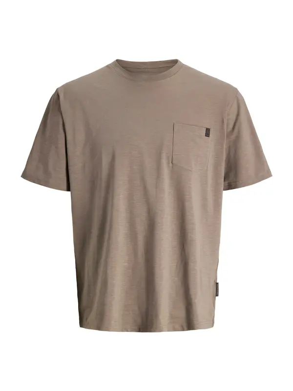 JACK & JONES JACK & JONES Majica 'JJEdover'  smeđa