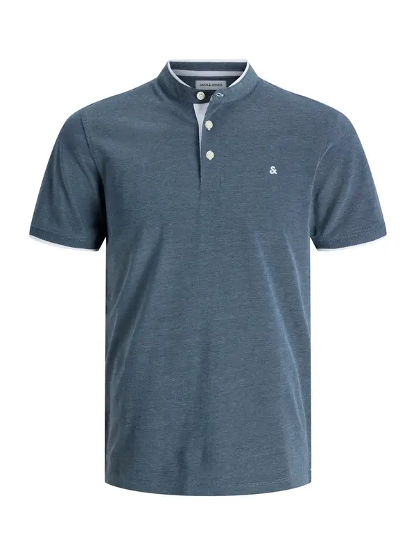 JACK & JONES JACK & JONES Majica 'JJEPAULOS'  mornarsko plava / bijela