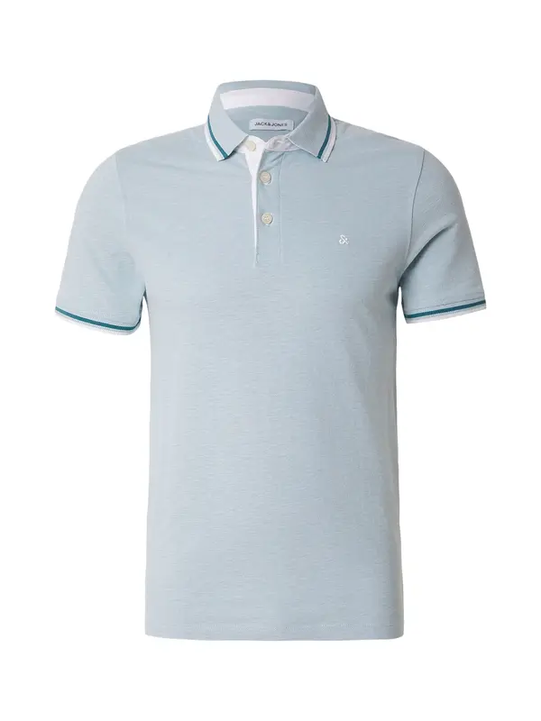 JACK & JONES JACK & JONES Majica 'JJEPaulos'  pastelno plava / bijela