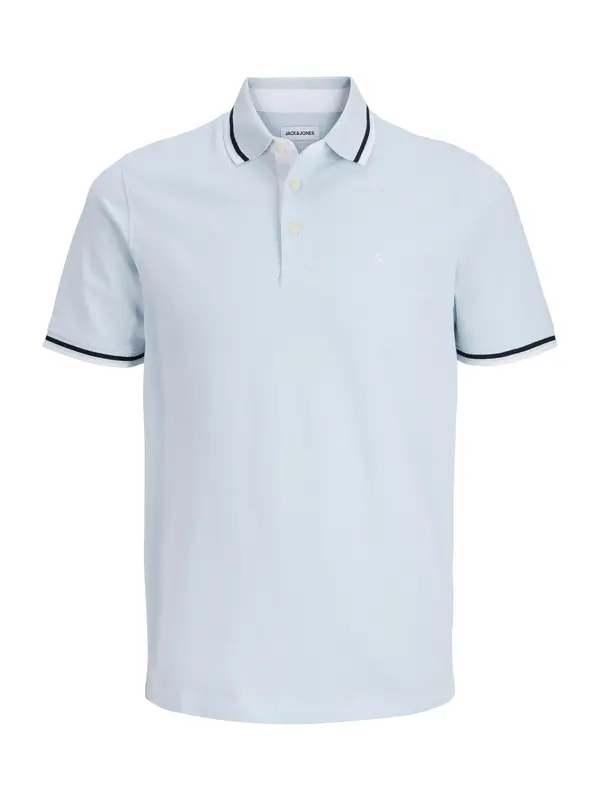 JACK & JONES JACK & JONES Majica 'JJEPaulos'  pastelno plava / tamno plava / bijela