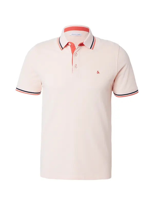 JACK & JONES JACK & JONES Majica 'JJEPaulos'  pijesak / tamno plava / narančasta
