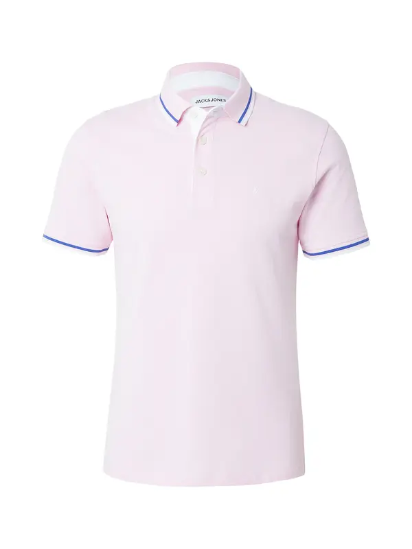 JACK & JONES JACK & JONES Majica 'JJEPaulos'  plava / roza / bijela