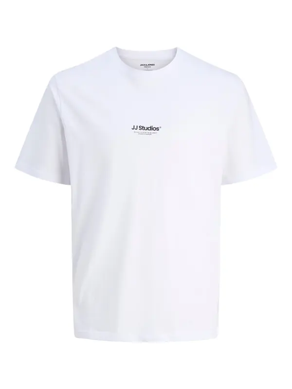 JACK & JONES JACK & JONES Majica 'JJESOHO'  crna / bijela