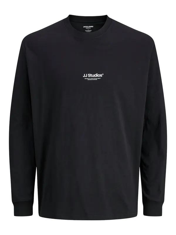 JACK & JONES JACK & JONES Majica 'JJESoho'  crna / bijela