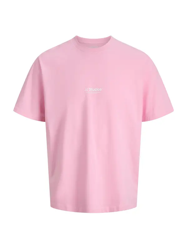 JACK & JONES JACK & JONES Majica 'JJESoho'  svijetloroza / bijela