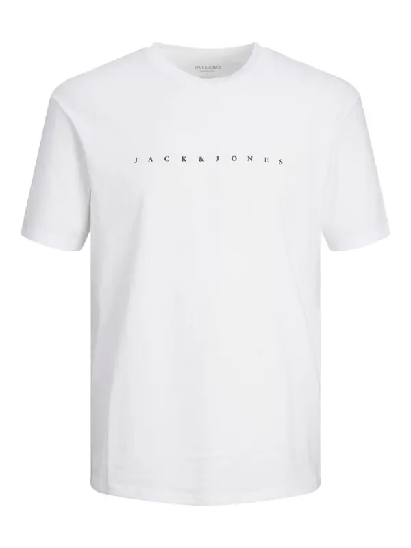 JACK & JONES JACK & JONES Majica 'JJEstar'  mornarsko plava / prljavo bijela