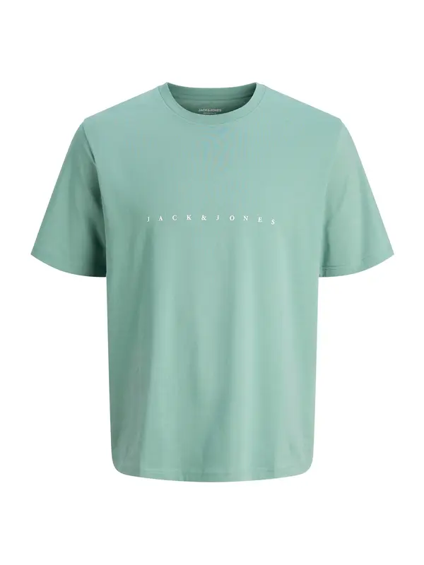 JACK & JONES JACK & JONES Majica 'JJEStar'  tirkiz / bijela