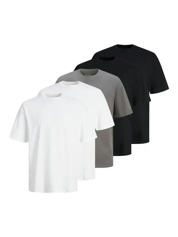 JACK & JONES JACK & JONES Majica 'JJHugo'  boja blata / crna / bijela