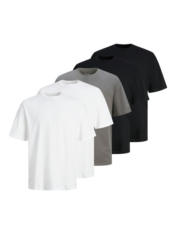 JACK & JONES JACK & JONES Majica 'JJHUGO'  boja blata / crna / bijela