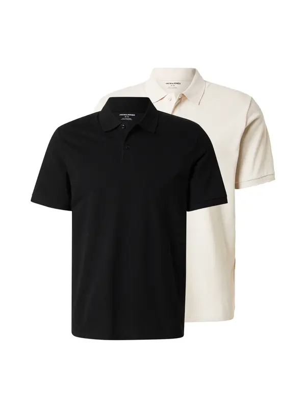 JACK & JONES JACK & JONES Majica 'JJKANE'  bež / crna