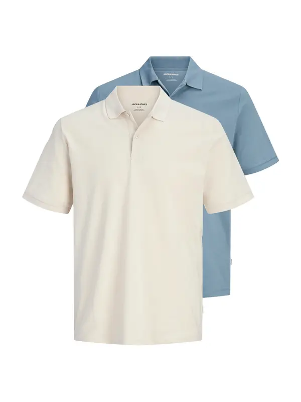 JACK & JONES JACK & JONES Majica 'JJKANE'  boja pijeska / svijetloplava