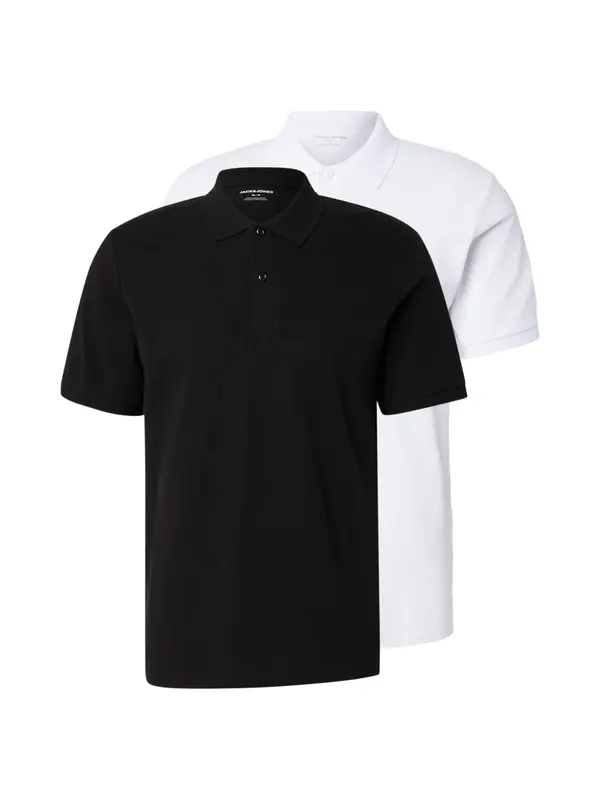 JACK & JONES JACK & JONES Majica 'JJKANE'  crna / bijela