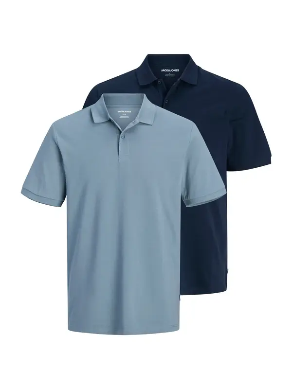 JACK & JONES JACK & JONES Majica 'JJKANE'  mornarsko plava / svijetloplava