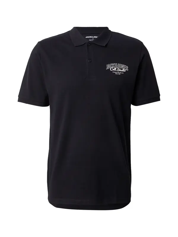 JACK & JONES JACK & JONES Majica 'JJMAKOTO'  crna / bijela
