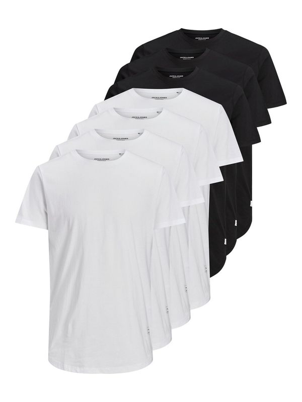 JACK & JONES JACK & JONES Majica 'JJNoa'  crna / bijela