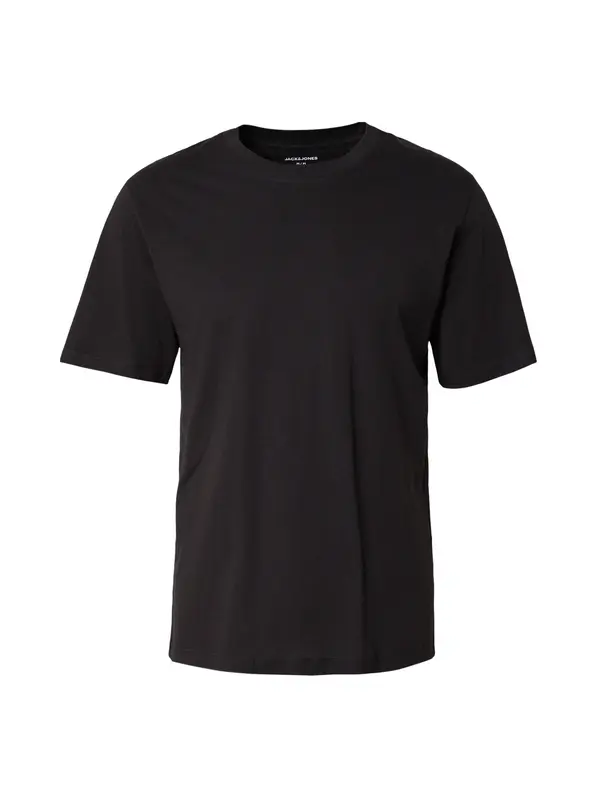 JACK & JONES JACK & JONES Majica 'JJOSAKA'  crna / bijela