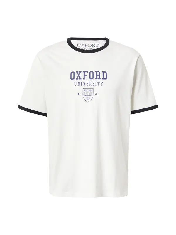 JACK & JONES JACK & JONES Majica 'JJOXFORD'  plava / crna / bijela