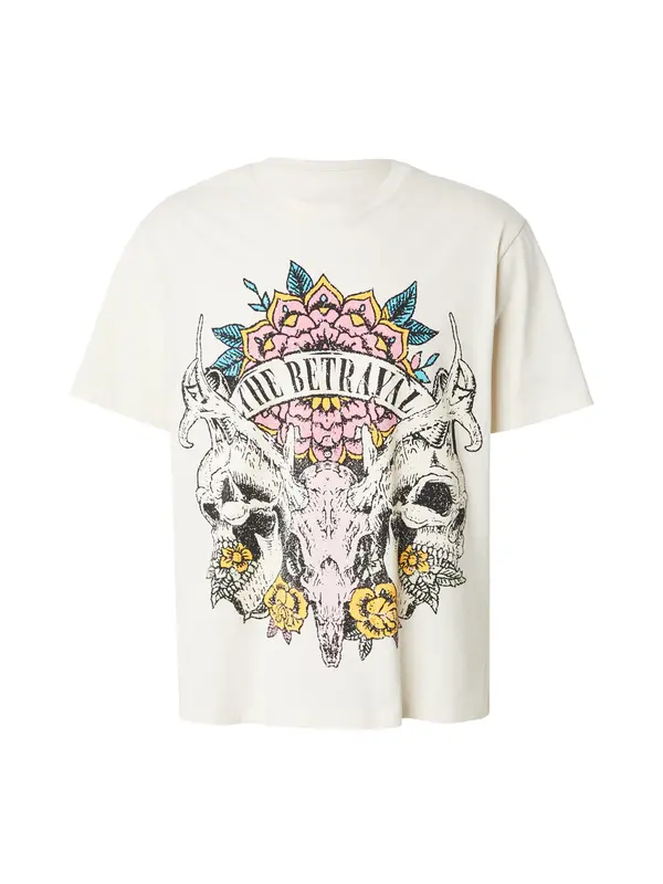JACK & JONES JACK & JONES Majica 'JORBAND'  narančasta / roza / crna / bijela
