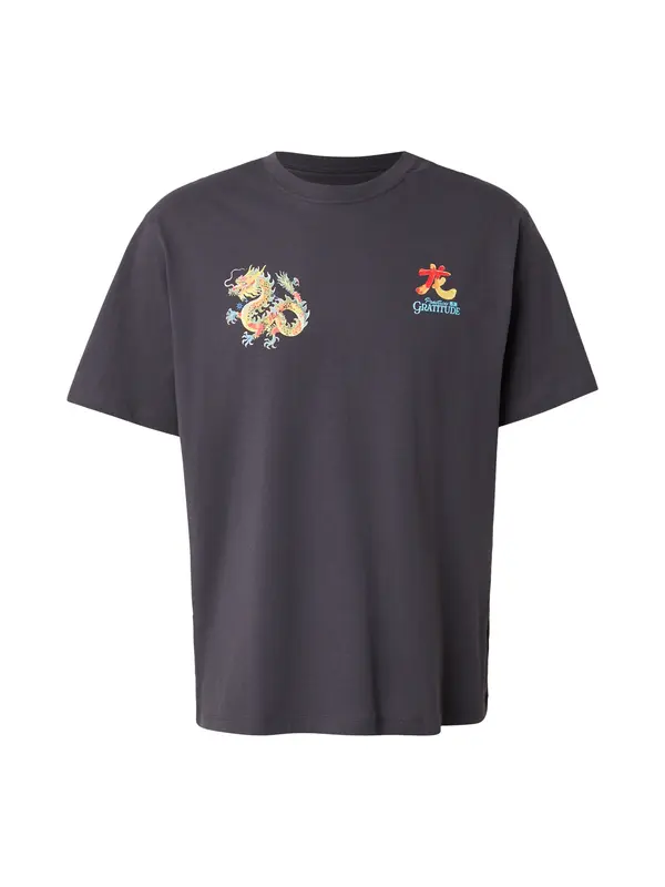 JACK & JONES JACK & JONES Majica 'JORBIG JAPAN'  svijetloplava / narančasta / tamno crvena / crna